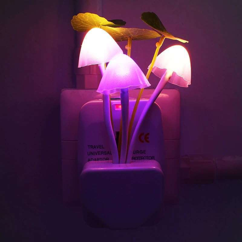 Outbee's  Magic 3D LED Night Lamp with Plug Smart Sensor auto On/Off