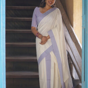 Mulloth Set Mundu – Traditional Kerala Wear in Premium Cotton – Outbee Embrace