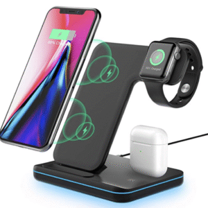 3 in 1 Wireless Charging Station For Apple Products,25W Magnetic safe charging
