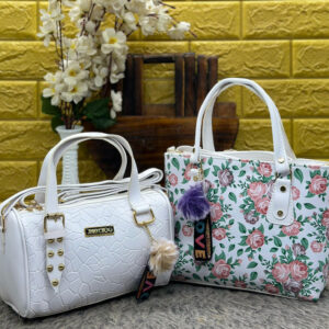 JIMMY CHOO & Flower Sling Combo Set – Premium Duffle & Sling Bag Set for Stylish