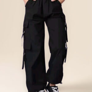 Premium Imported Cargo Pants – Stylish & Comfortable Free-Size Fit (34 Waist)