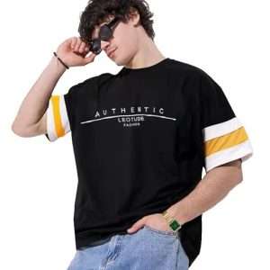 Cotton Oversized Printed T-Shirt – Unisex Street Style Staple For Men