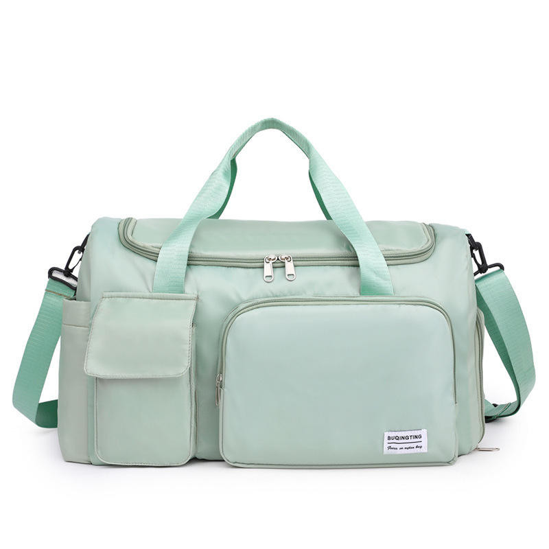 Unisex Waterproof Duffle Bag/2-in-1 Gym & Travel Companion with Shoe Compartment